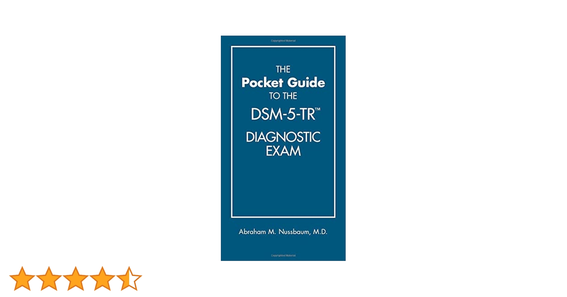 DSM-5-TR 第5版 テキスト改訂版とポケットガイド Amazon | The Pocket Guide to the DSM-5-TR Diagnostic Exam